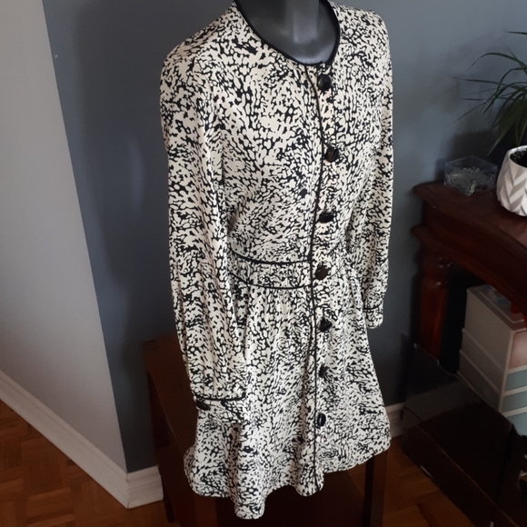 ZARA Basic A-line summer dress - Picture 5 of 7